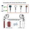 5Pcs Spray Head PP Cotton Filter Cartridge Is Suitable For Most Handheld Shower Bathroom Accessories