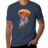 Electric Jellyfish World Tshirt Quick Dry Training Short Sleeve Tee
