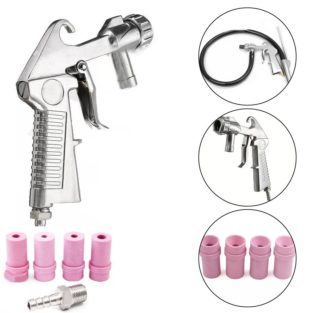 Siphon Feed Design Handheld Sandblasting Tool Pneumatic Sandblaster