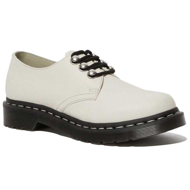 Dr. Martens 1461 Hardware Leather White Women's 26102115