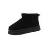 Fashion Velvet Thickening Warm Cotton Shoes for Women Fashion Casual New Designer Snow Boots Female Big Size Winter Ankle Boots Ladies