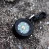 Mini Aluminum Alloy Compass Keychain Pendant Outdoor Hiking Camping Mini Portable Compass Bag Charm