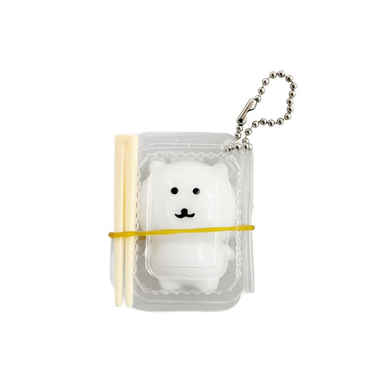 

Simulated Squishy Bear Kawaii Squishy Toys Bag Cute Pendant Pinching Squeezeing Decompression Toy Party Props Birthday Gifts 1PCS