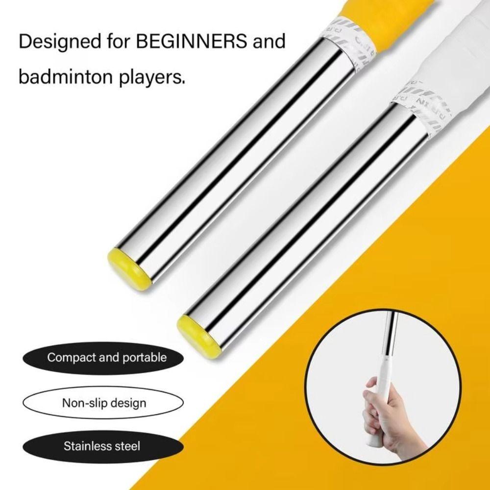 Průvodce praxí Pomůcka pro trénink badmintonu se zvukem Tréninková tyč na badminton Raketové sporty