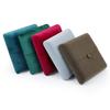 Double Opening Necklace Box Elegant Pearl Necklace Organizer Heart Shaped Jewelry Case Soft Portable Storage Bag For Wedding