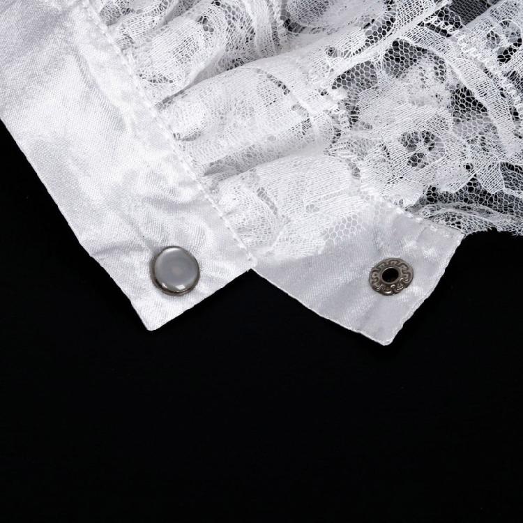 Eleganckie Oddychające Sztuczne Kołnierzyki Rękawiczki Idealne na Średniowieczne Renesansowe Cosplay Imprezowe Kostiumy Wszystko Pasujące