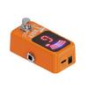 Guitar Tuner Pedal LED Display True Bypass Compact Metal Design Electric Guitar Bass Players ABS Material