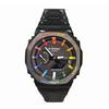 Montre Homme Cristal Liquide, Affichage Double Analogique Série Montre Noire GA-2100SKE-7A(Watch3--)