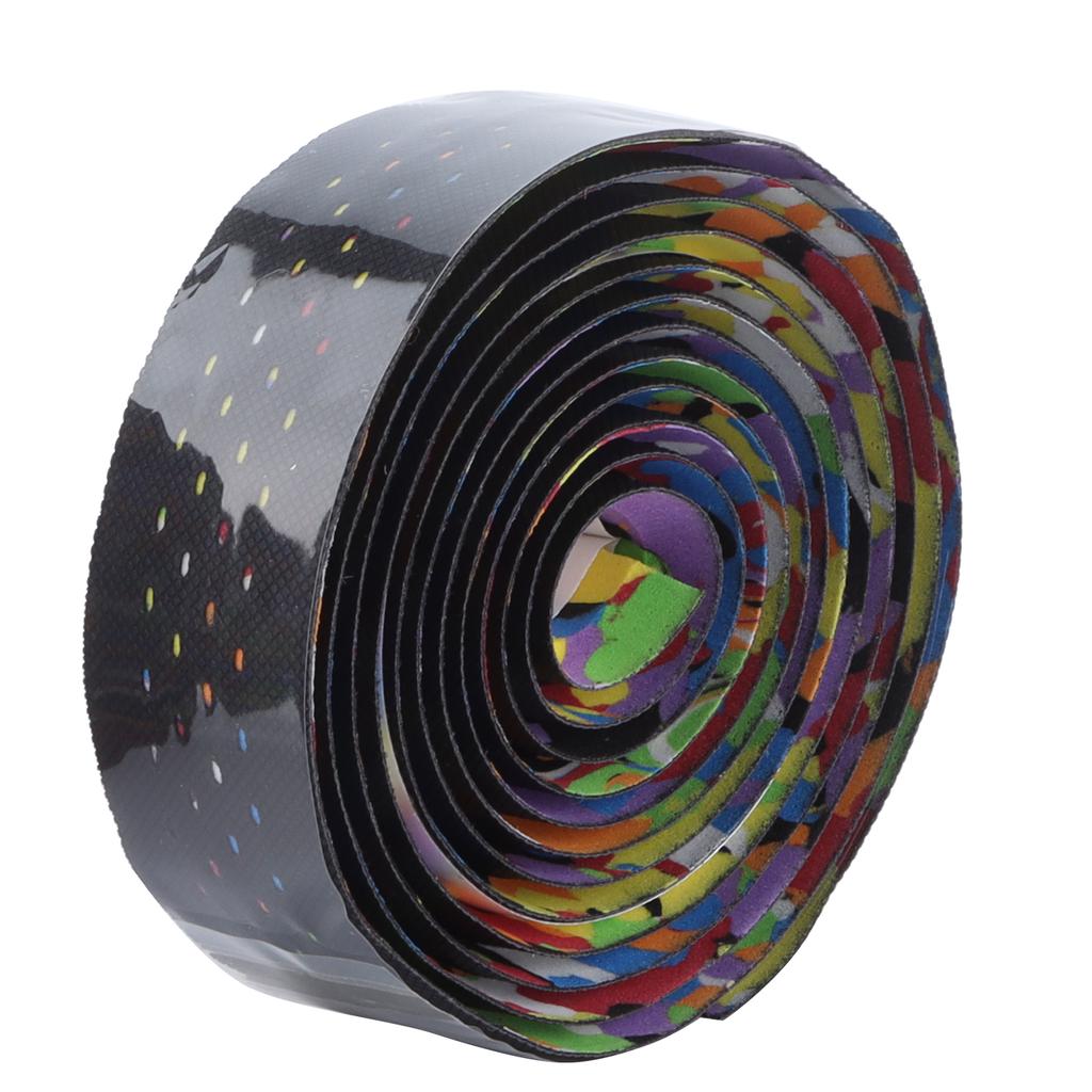 Bike Handlebar Tape NonSlip Cycling Bar Wrap PU Leather Highway Handlebar Strap
