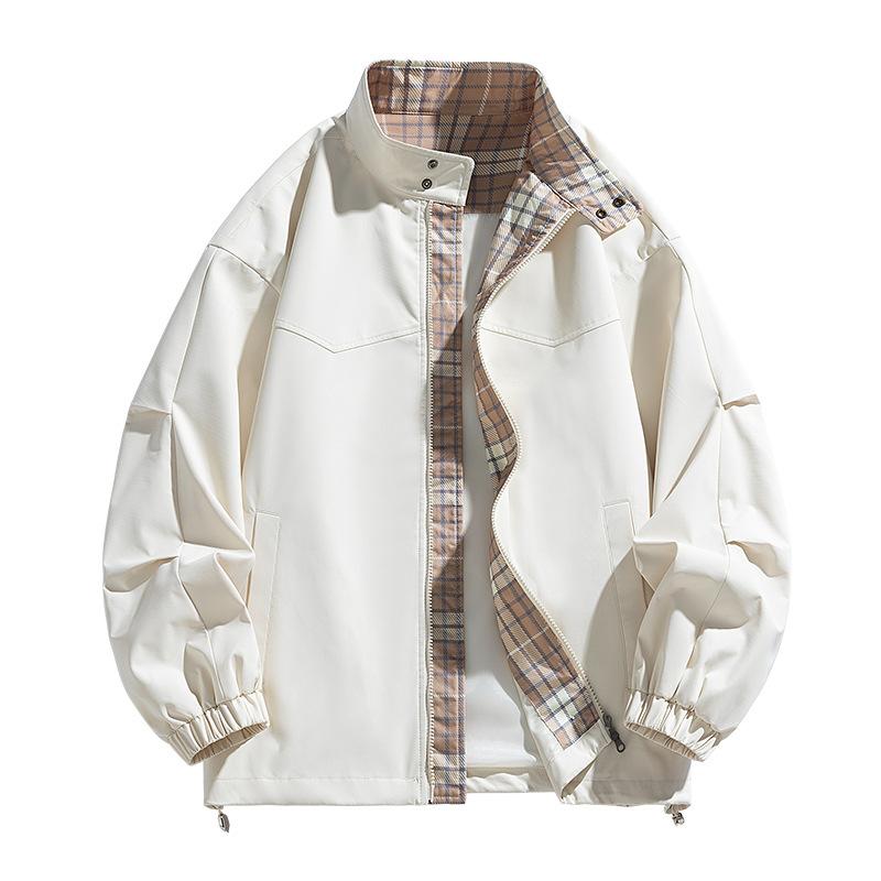 Men's Spring New Korean Style Fashionable Simple Teenager Student Loose Outdoor Windproof Jacket