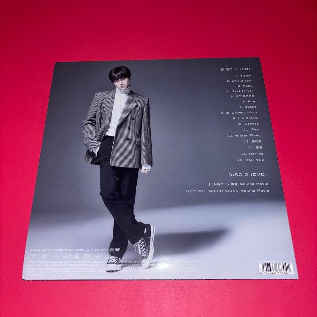 [USED] LEE JUNHO JUNHO THE BEST LP size