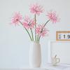 Wedding Pink Red Spider Lily Silk Simulation Flower Office Decoration 67Cm Artificial Red Spider Lilies Branches Red Flowers