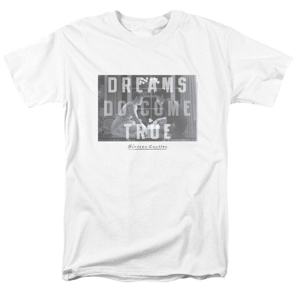 

26 Sixteen Candles Dreamers T Shirt Mens Licensed Movie Tee Samantha Jake White Unisex T-Shirt XXXL