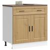 Vidaxl Base per Cucina, Porto, Rovere Artisan