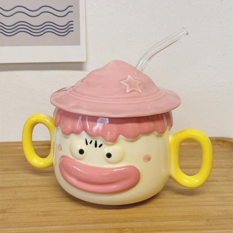 Roztomilé a vtipné hrnky, dívky s vysokou hodnotou dávají přítelkyním dárky k narozeninám a přátelé praktické hrnky jako suvenýry