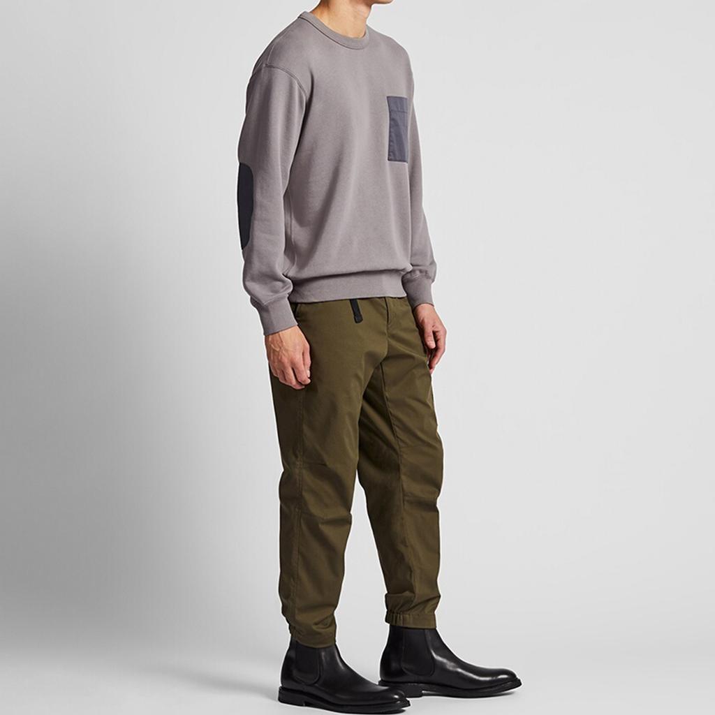 Uniqlo X JW Anderson Collaboration Long Sleeve Sports Sweatshirt Men Sweatshirt Gray 421640000-05