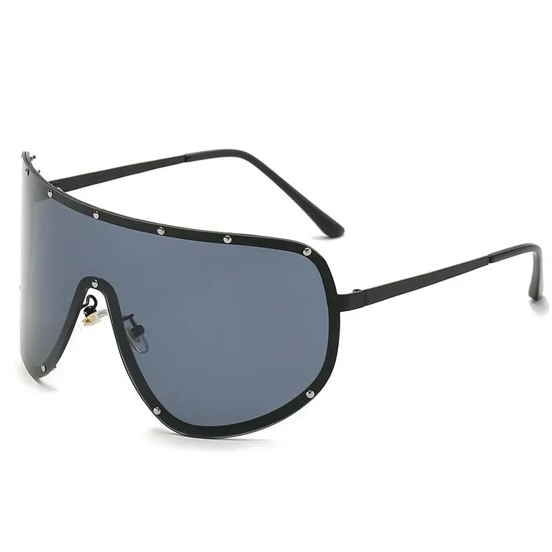 Latest Steampunk Big Frame Sunglasses for Women Stylishs Punk Y2k Sun Glasses Men 2000'S Designer Eye Wear UV400 Protection De Sol Oculos