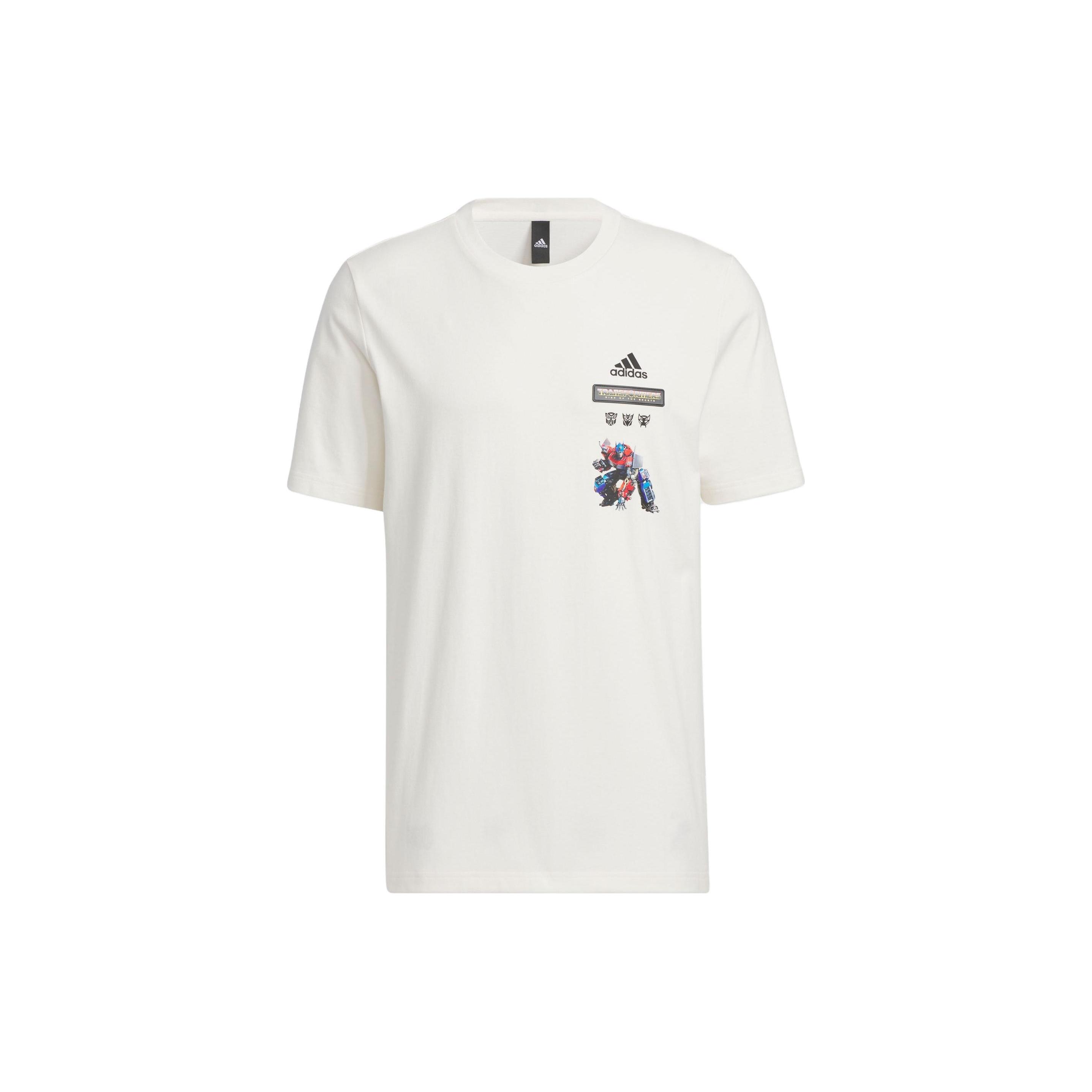 adidas Transformers Tee Cream White Men s IK3493 M