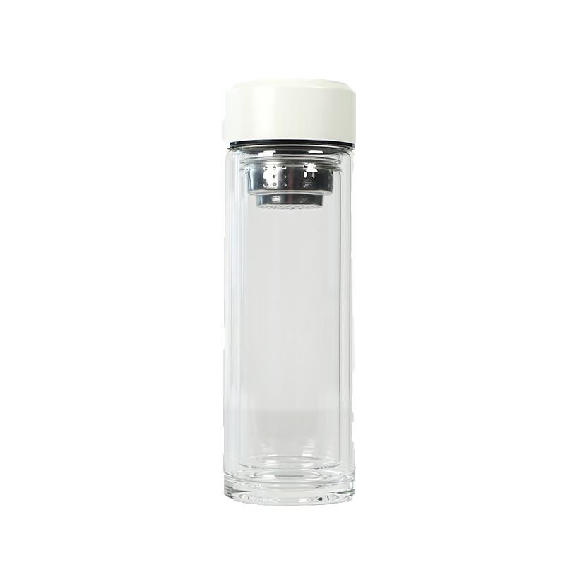 

Youfu Youpai YF-2527-320 Double-Layer Glass Cup with Titanium Steel Core 320ml