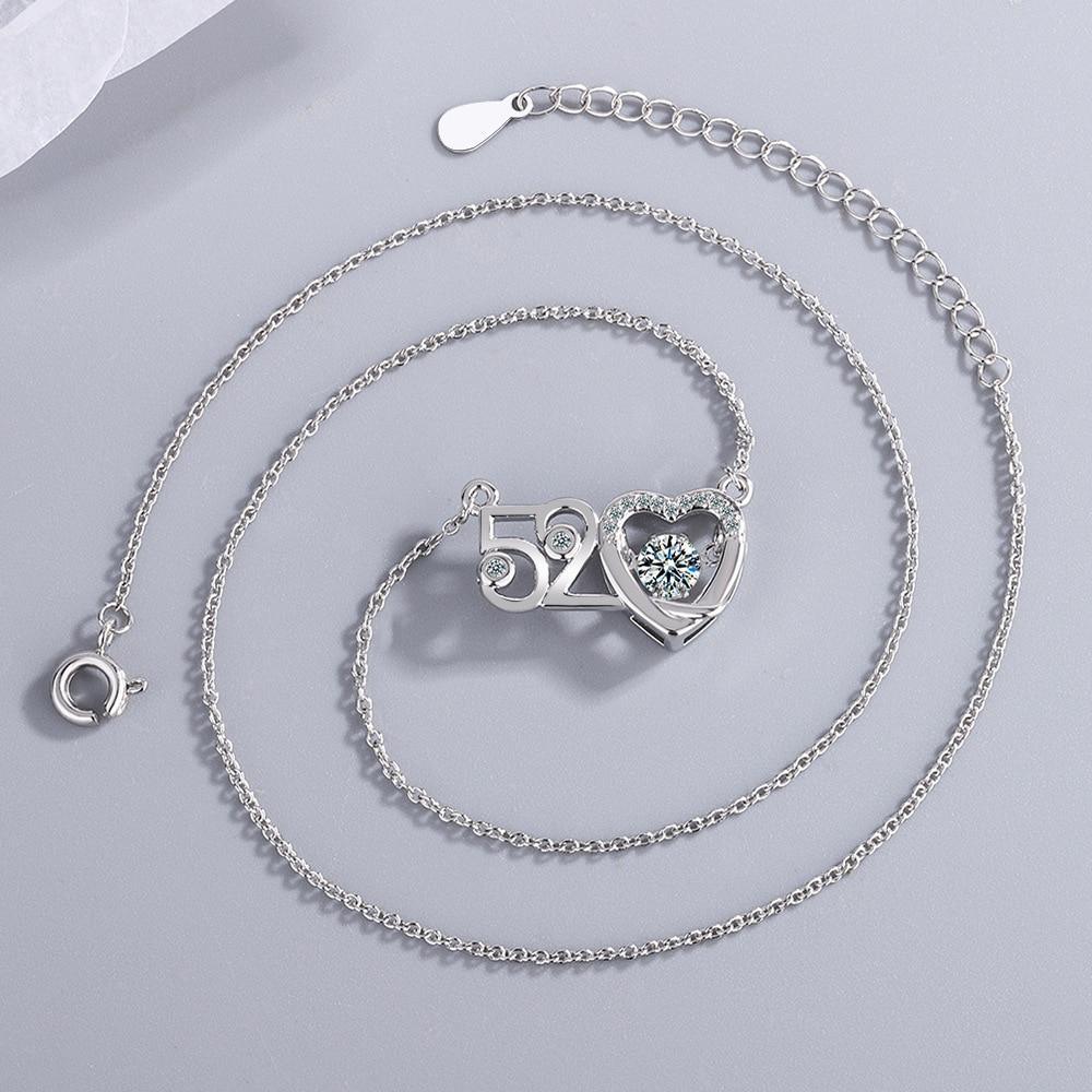 

Стерлингового Серебра 925 пробы, милое колье-подвеска в форме сердца, ожерелье для женщин, красивое ожерелье с цирконием, свадебная вечеринка, ювелирное изделие, подарок Klfda