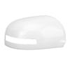 White Rearview Mirror Cover Cap With Turn Signal Hole Protective ABS Side Door Wing Mirror Cap Trim Replacement for