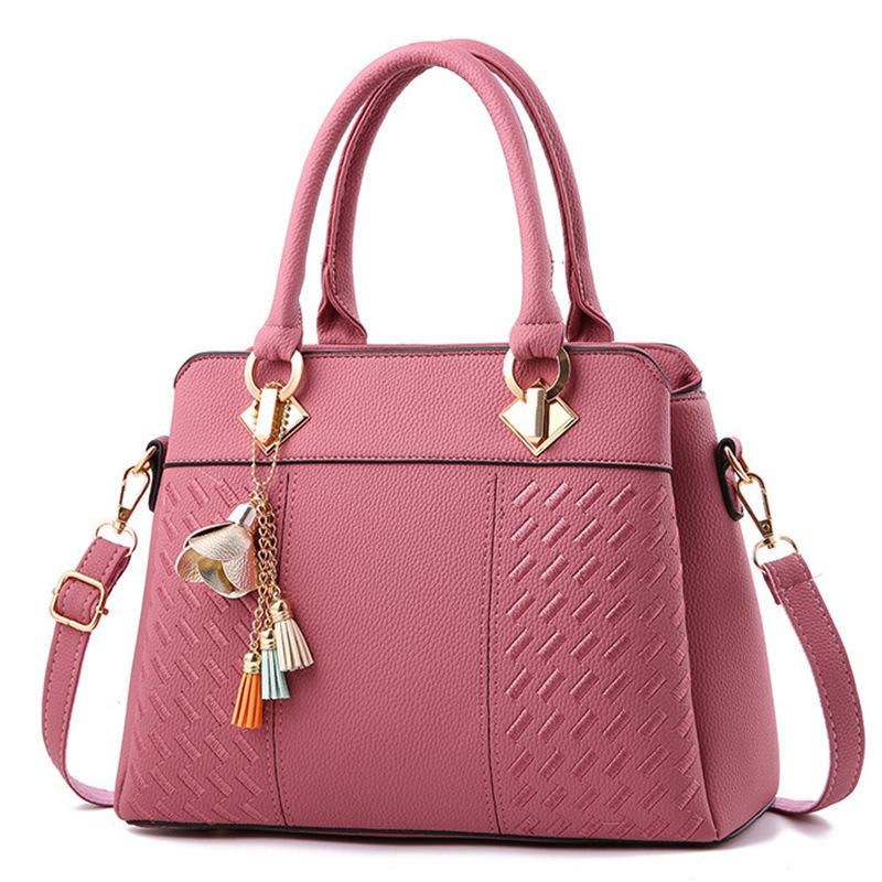 

New Large-capacity Stylish Handbag for Middle-aged Women, Shoulder Bag/crossbody Bag 31*14*23cm красный