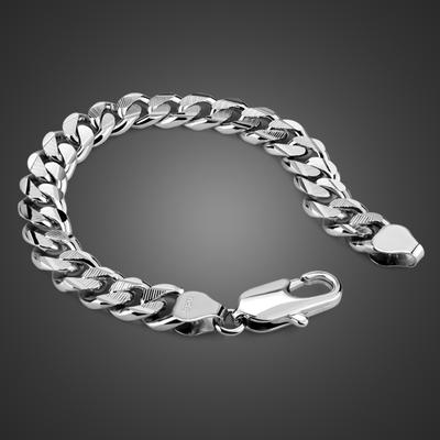 Venetian Men'S Bracelet Silver Men'S Whip Jewelry Popular