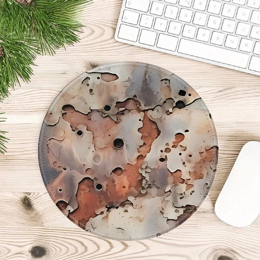 

Waterproof 1pc Mouse Pad office Pad Desk accessories Game Console Pad Keyboard Mouse Pad Computer Laptop Pad Fashion Rust 200x200x2mm