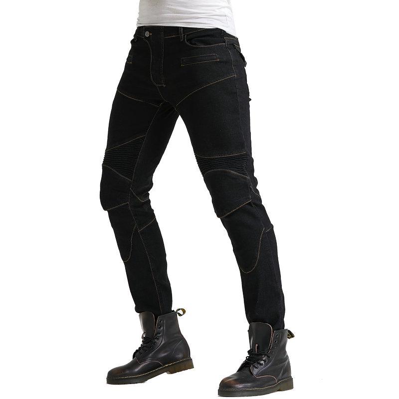 Men's Four-Season Off-Road Motorcycle Casual Stretch Jeans PK-718
