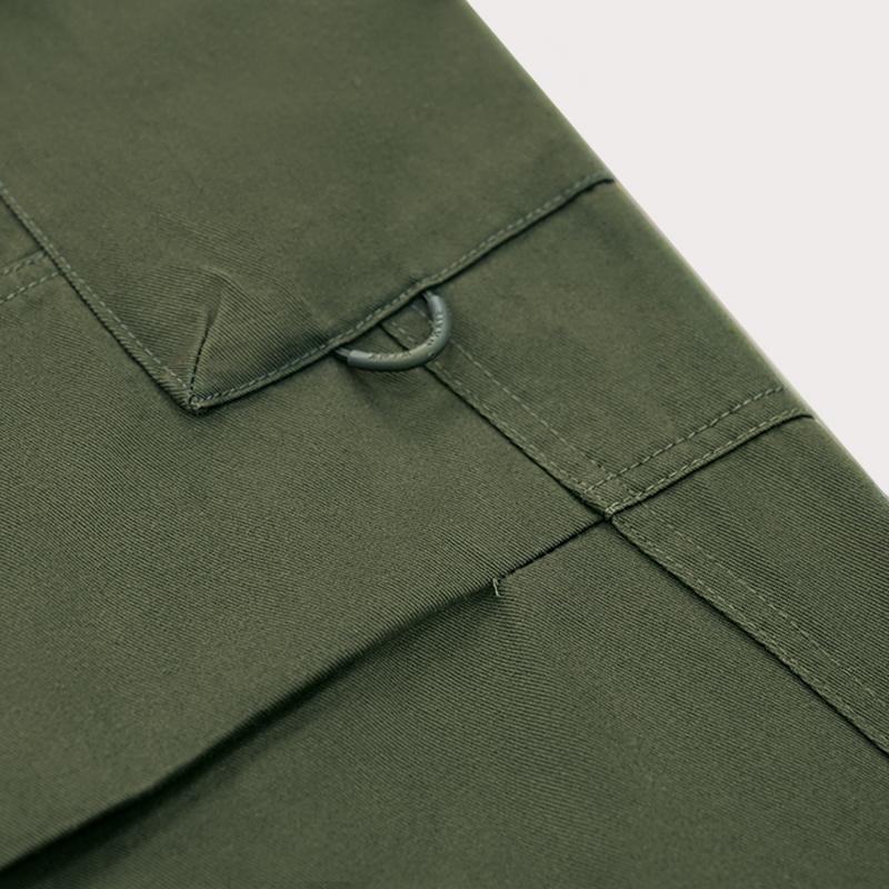 Anta Skate Lifestyle Series Multi-Pocket Fashion Sports Comfortable Woven Casual Long Pants Men bottoms Cangshan-Brown 152618508-1