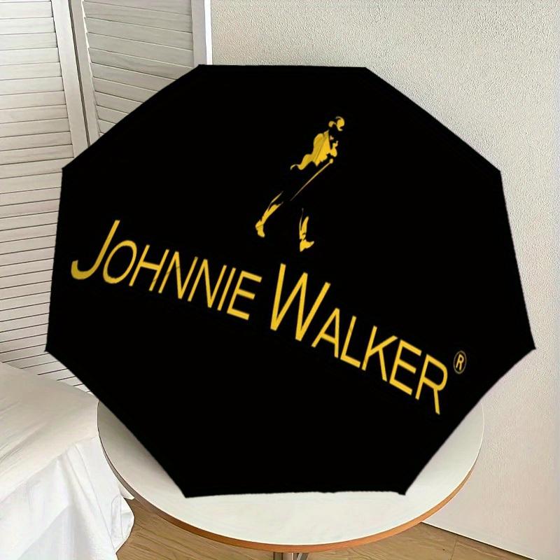 1pc Johnnie Walker Whisky Print Umbrella Multi-functional Umbrella Umbrella for Men & Women, Valentine s Day Anniversary Gift0818252