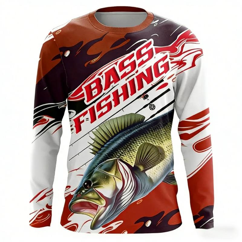 2026 New Model Best-selling Men's Fishing Long-Sleeved Shirt for Outdoor Sports - Quick-Drying and Breathable Men's Shirt Kids