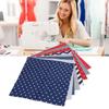 8pcs Quilting Cloth Soft Breathable Skin Friendly Cotton Sewing Fabric for   Craft Clothes 50x50cm