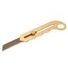 Universalmesser aus reinem Kupfer, strapazierfähig, golden, einziehbar, zum Abtrennen von Tapeten, zum Schneiden