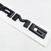 3D ABS Black C63 Logo Letters V8 BITURBO Badge Car Rear Star Sticker Trunk AMG Emblem For Mercedes Benz C63 AMG W205 C205 Class