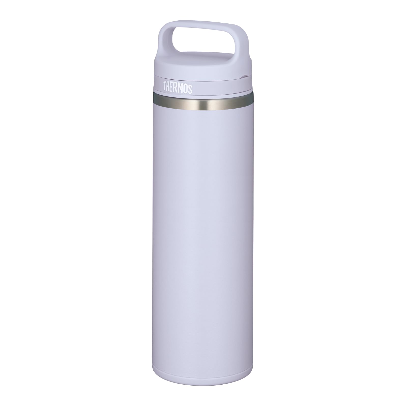 Thermos Vacuum Insulated Portable Mug with Carry LV Handle, 600ml, Lavender, JOW-600