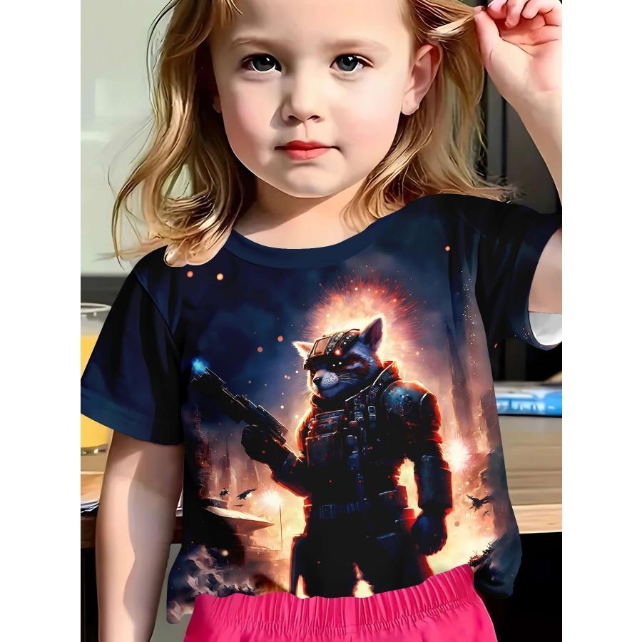 

T-Shirt Summer Wear Baby Trendy Cool Printed Short-Sleeved Casual Top 170