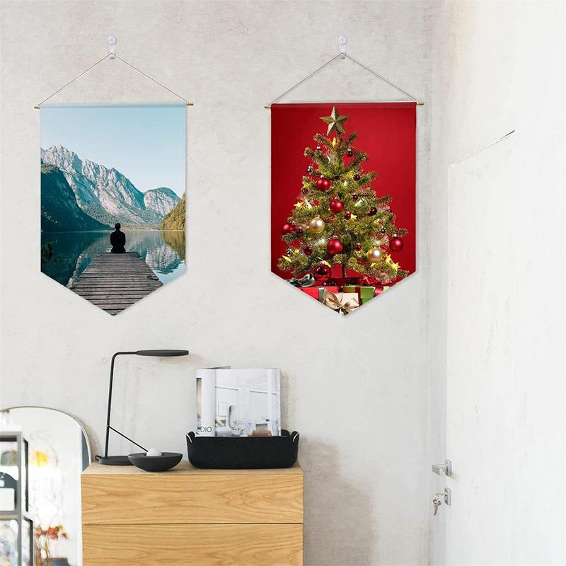 Sublimation Blank Custom Banner Wall Display Waterproof Canvas Banner Sublimation Transfer Heat Press Printing Crafts Decoration