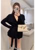 Women's European Chic Tie-Waist Cardigan Sweater - Stylish Autumn/Winter Fashion