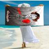 Personalized customized proof beach towel with Pennywise the Dancing Clown pattern - soft, absorbent,quick-drying,perfect swimming,camping&bathing