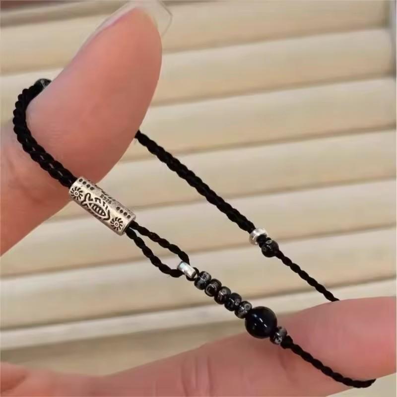 PANJBJ 925 Sterling Silver Feather Adjustable Couple Bangle Gothic Punk Design Women Jewelry Gift Lucky Bracelet Dropshipping