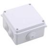 Boîte de jonction étanche ABS Blanche Extérieure 1 Pièce Boîte Universelle Scellée pour Projet Électrique