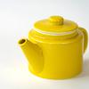 Hasami Ware [Common] Yellow Pot (Super Stainless Steel with Tea Strainer) 500ml 13872