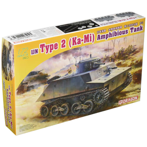 

Dragon 1/72 Scale World War II Japanese Navy Type 2 Ka-Mi Plastic Model Kit DR7435