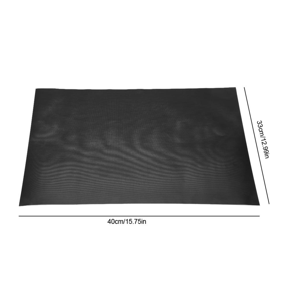 2 PCS Black BBQ Grill Mat Heat Resistant Grilling Cooking Sheet  Gas Grill Charcoal Grill