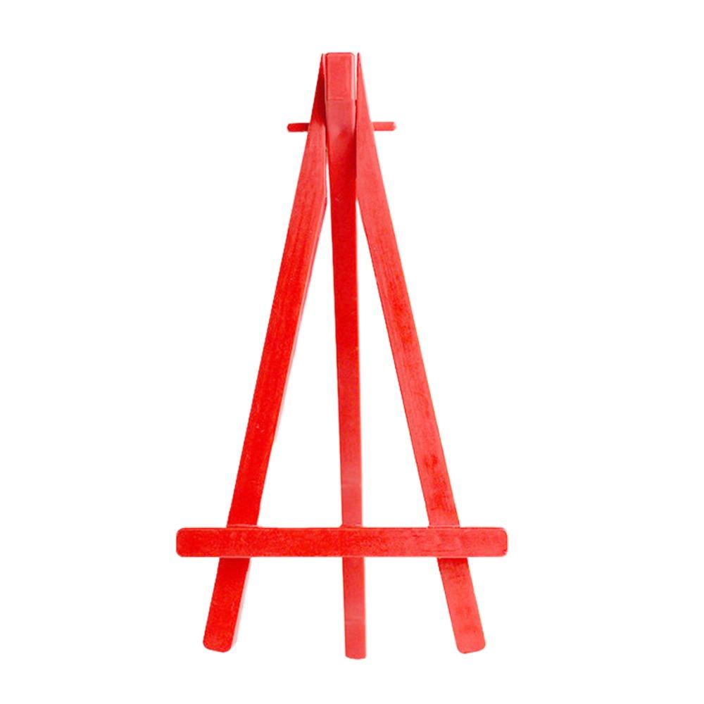Mini Painting Display Stand Adjustable Painting Holder Lightweight Triangle Easel Office Desk