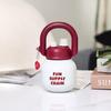 316 Stainless Steel Large Capacity Thermos Mug with Straw & Handle for Women
