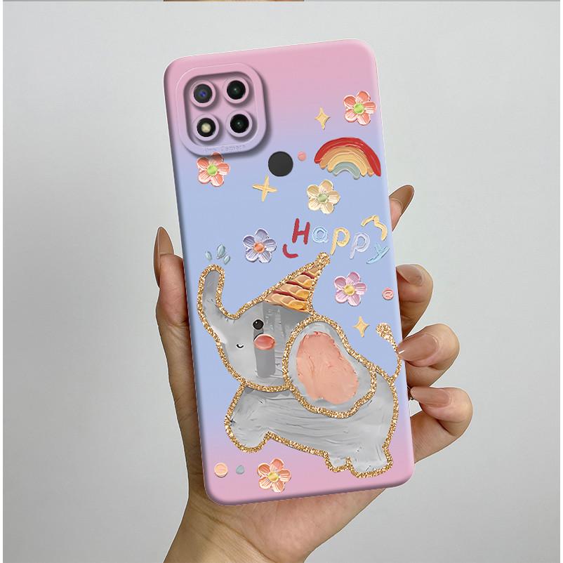Phone Cases For Xiaomi Redmi 9C NFC 10A Fashion Butterfly Flowers Soft Silicone Back Cover For Redmi 9C Shockproof Coques Fundas