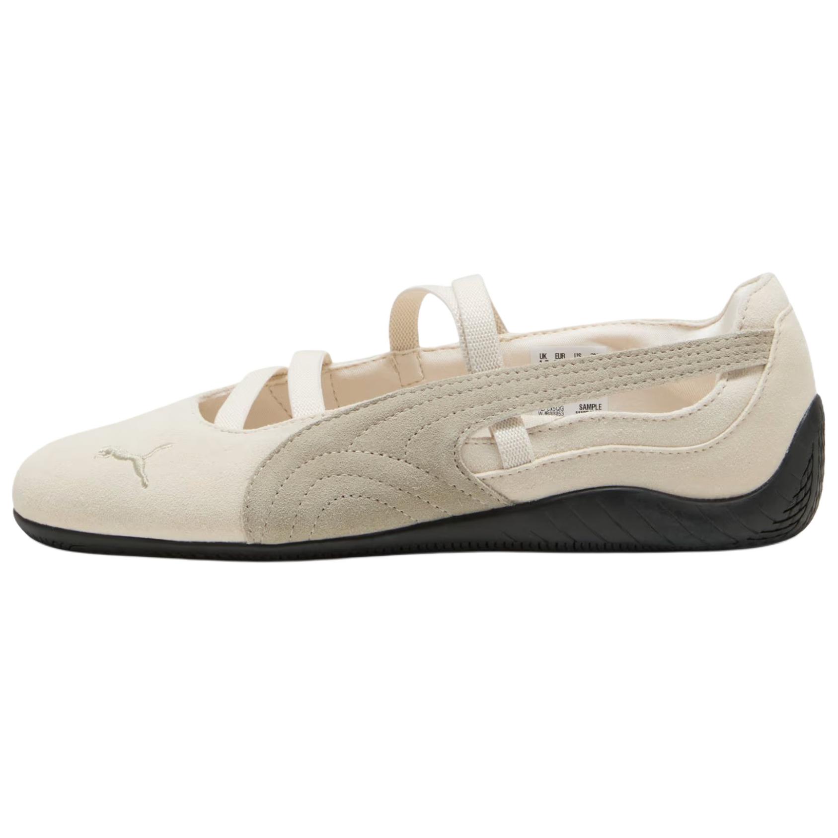 Puma  Speedcat Ballet Alpine Snow Black Women Sneakers Cream 401287-08 37