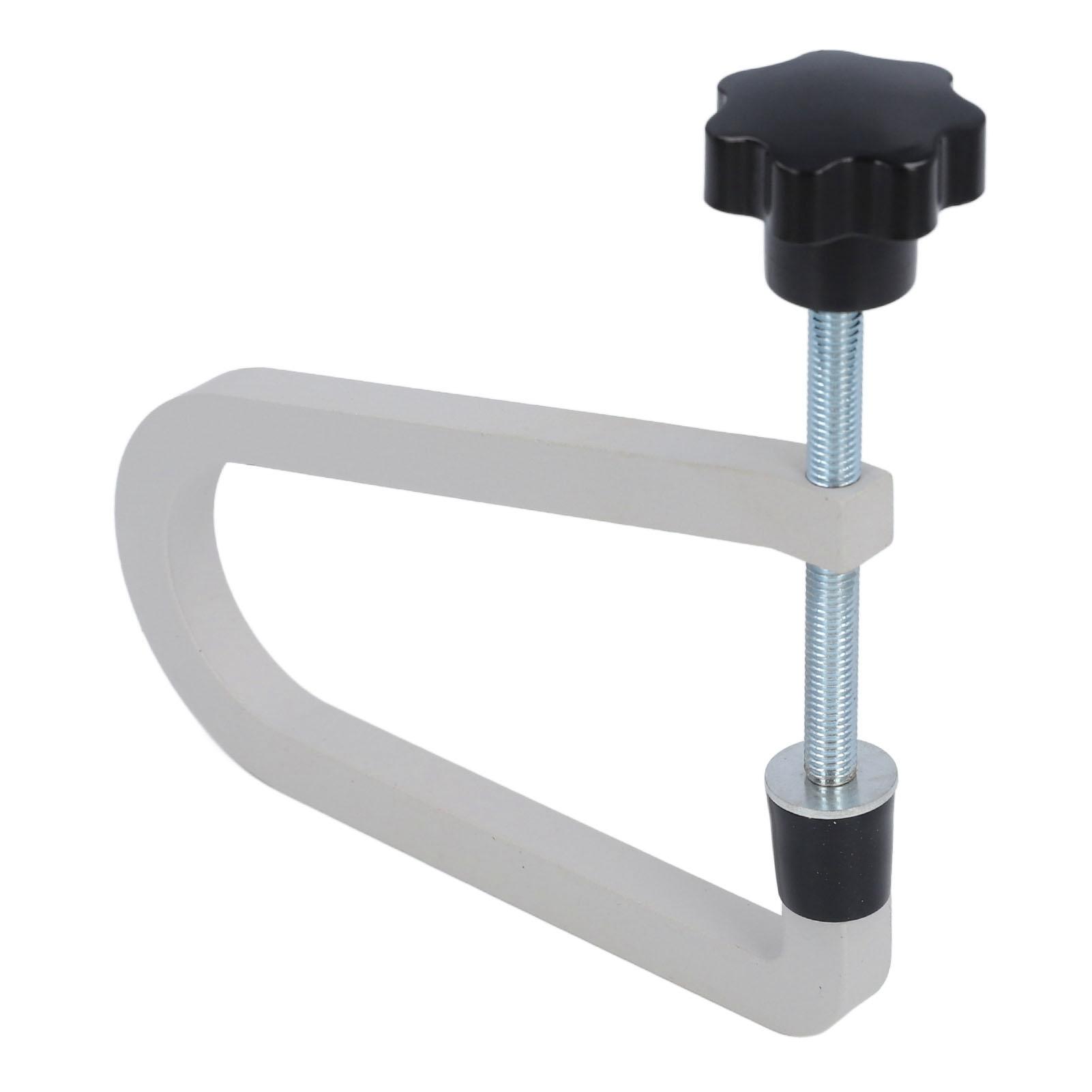 

Зажим для бриджа акустической гитары литой стали глубокий U-образный зажим инструмент для ремонта фолк-гитары R260 черный серый